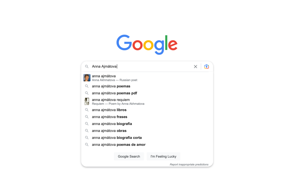 La dictadura de Google o del fin de las palabras