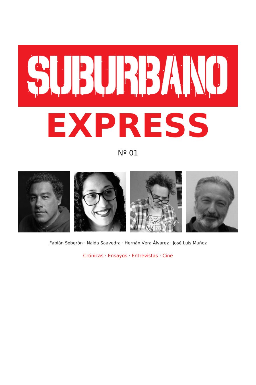 Portada de Suburbano Express Nº 01