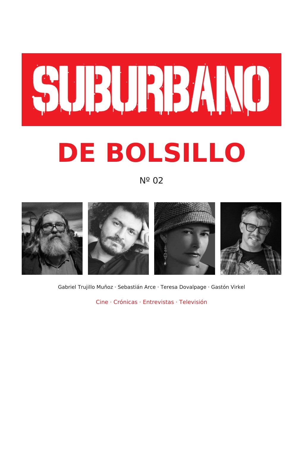 Portada de Suburbano de Bolsillo Nº 02