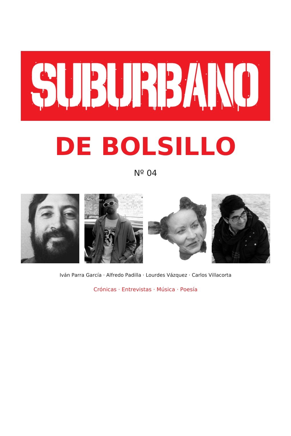 Portada de Suburbano de Bolsillo Nº 04