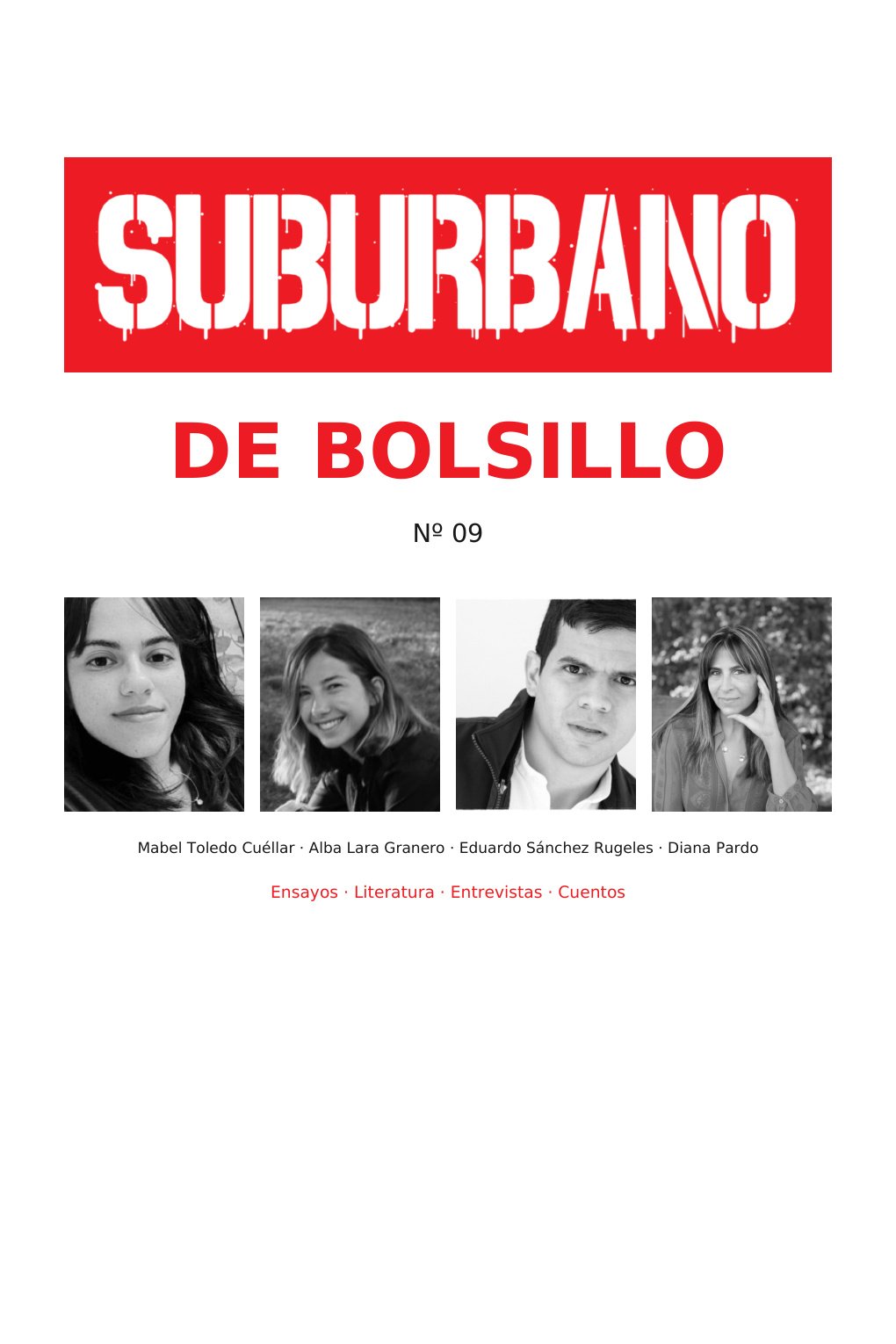 Portada de Suburbano de Bolsillo Nº 09
