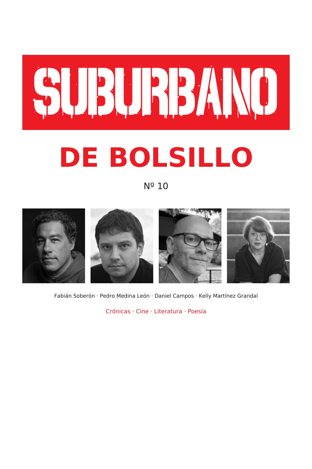 Portada de Suburbano de Bolsillo Nº 10